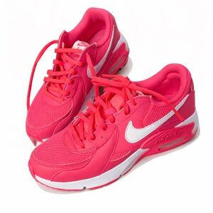 Nike Women's Hot Pink and White Sneakers